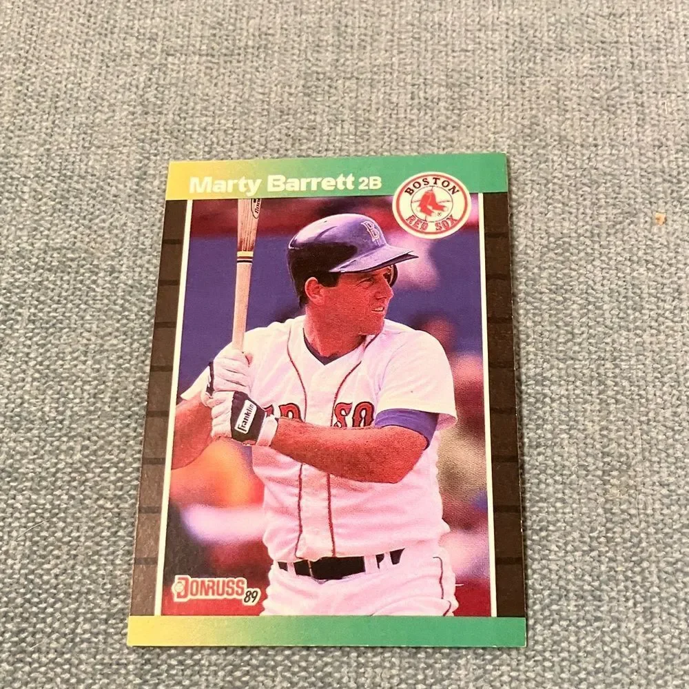 1989 Donruss Boston Red Sox Baseball Card Trading Card